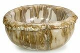 Petrified Wood (Tropical Hardwood) Bowl - Indonesia #352010-1